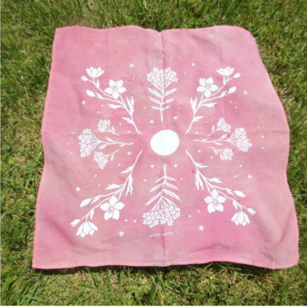 Sister Nettle Pink Bandana